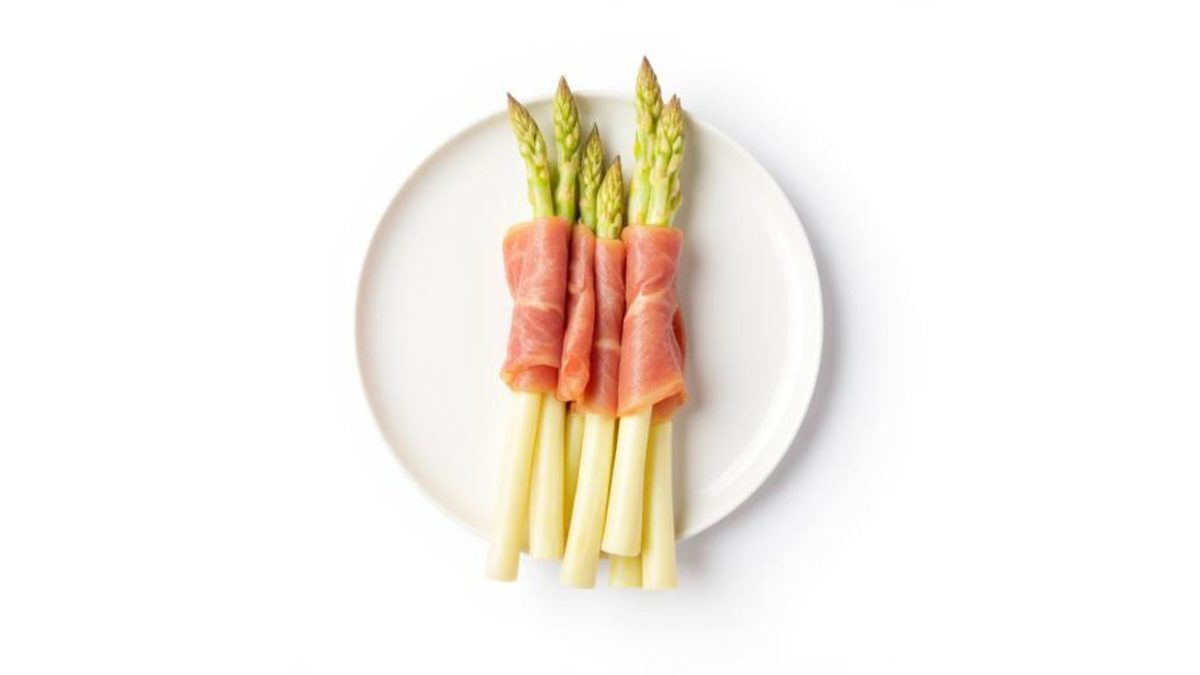 White Asparagus with Ham