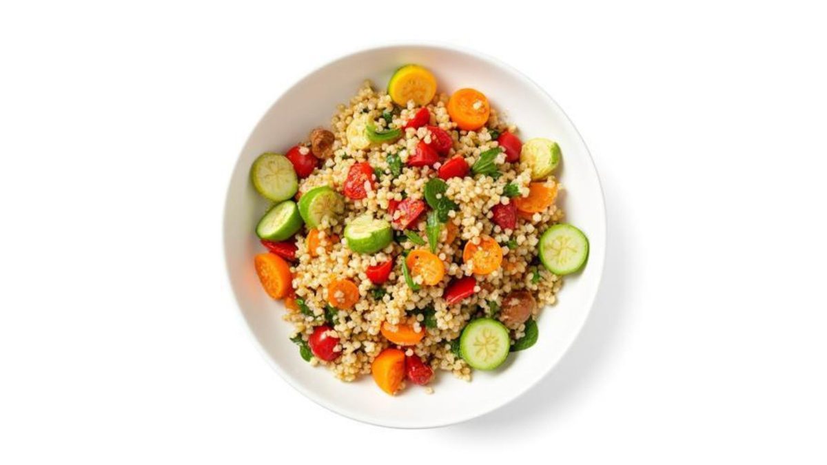 Quinoa with Spring Vegetables