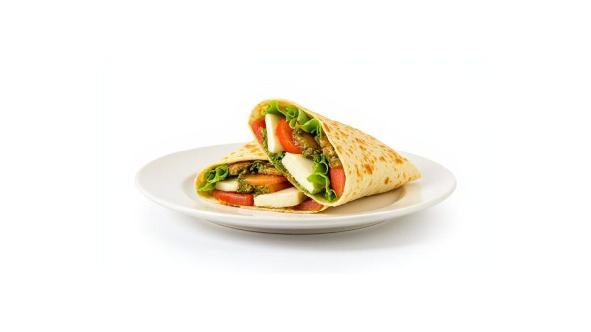 Halve wrap caprese