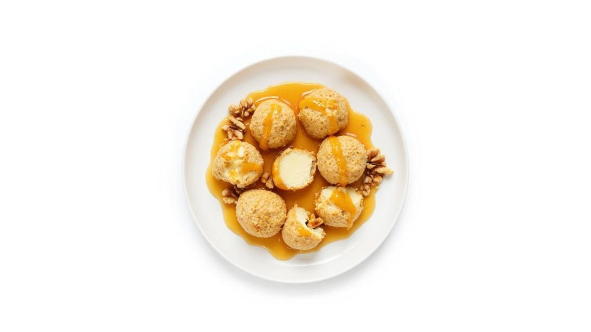 Geitenkaasballetjes met Honing en Walnoten