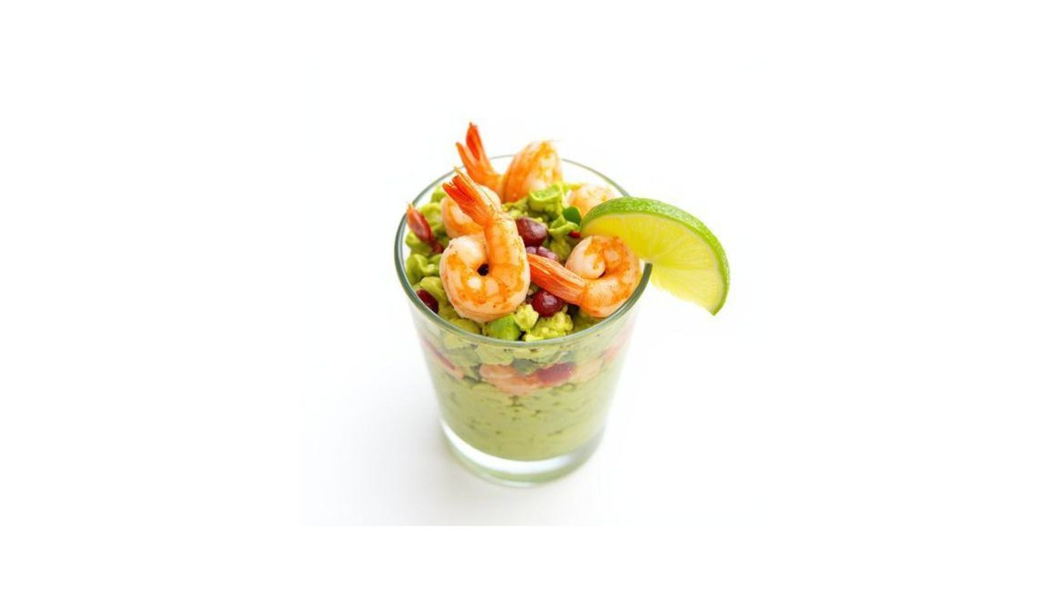 Garnalencocktail met Avocado en Limoen