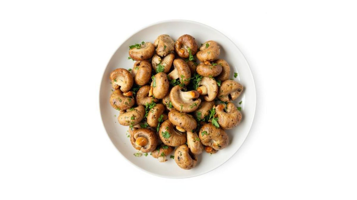 Gemarineerde Champignons met Knoflook en Peterselie
