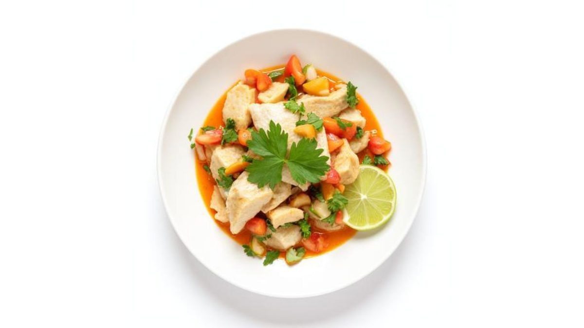 Ceviche van Witte Vis met Limoen en Koriander