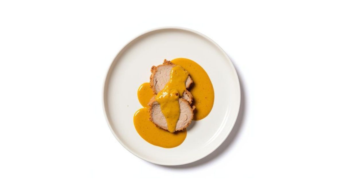 Varkenshaas met Mosterdroomsaus