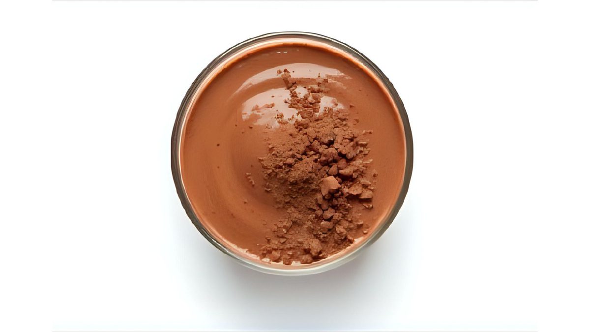 Chocolademousse in Glas