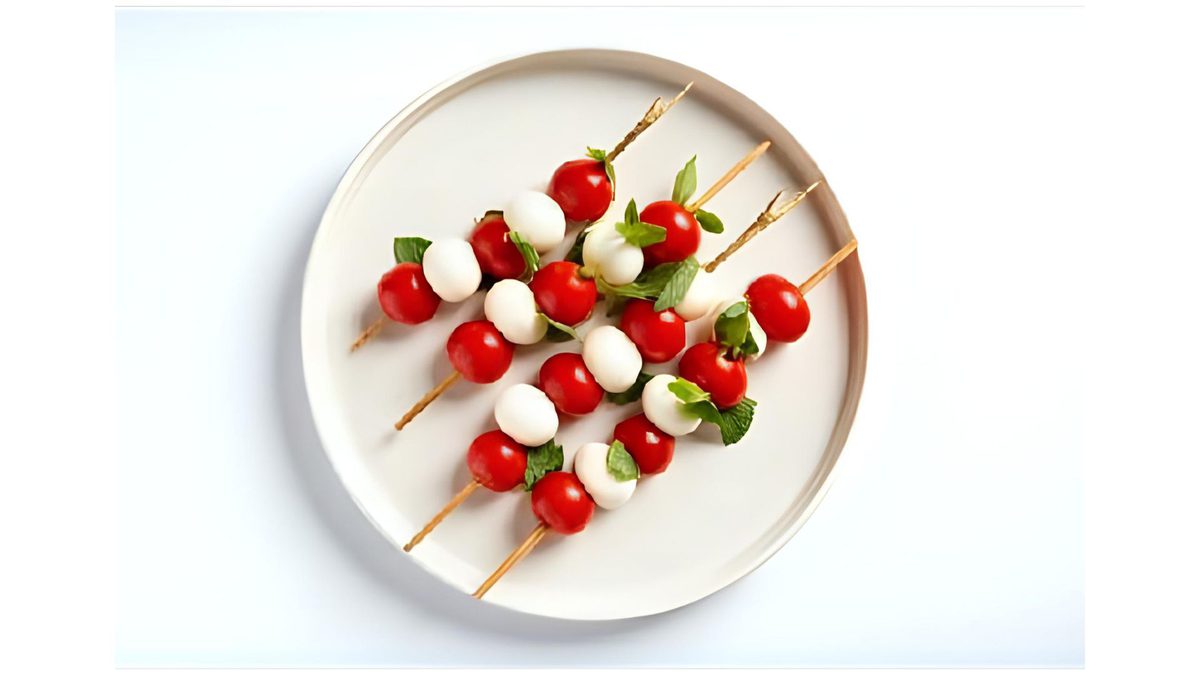 Caprese spiesjes