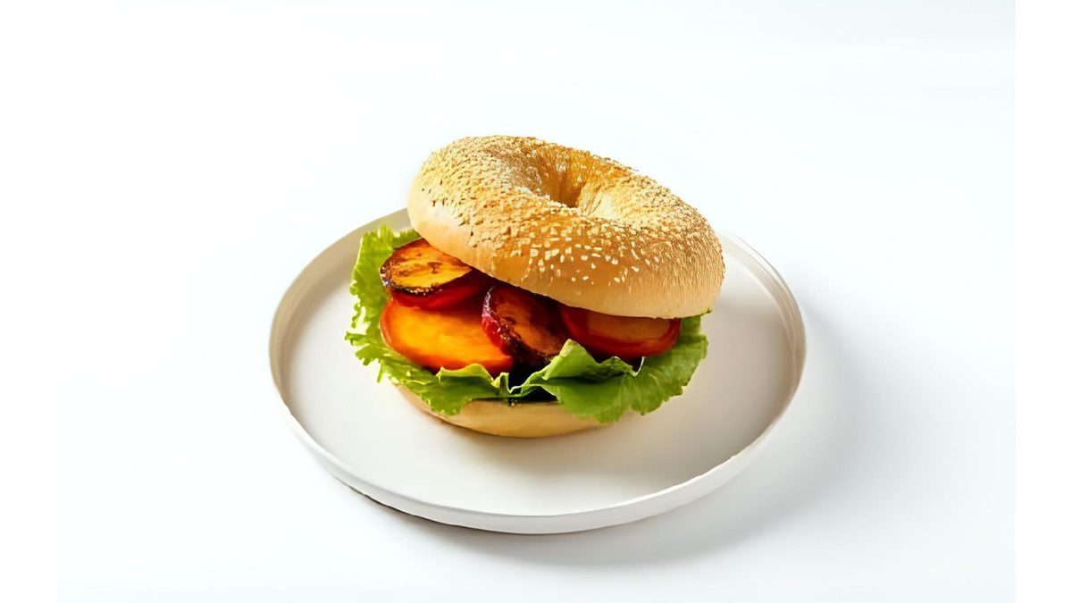 Vegetatische bagel