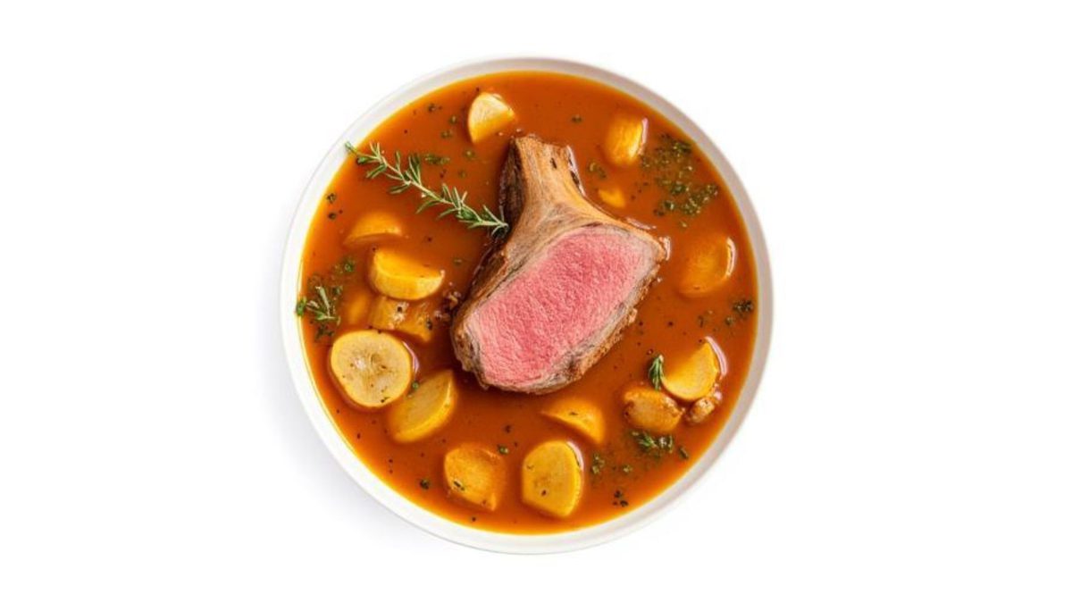 Runderbouillon met beenmerg