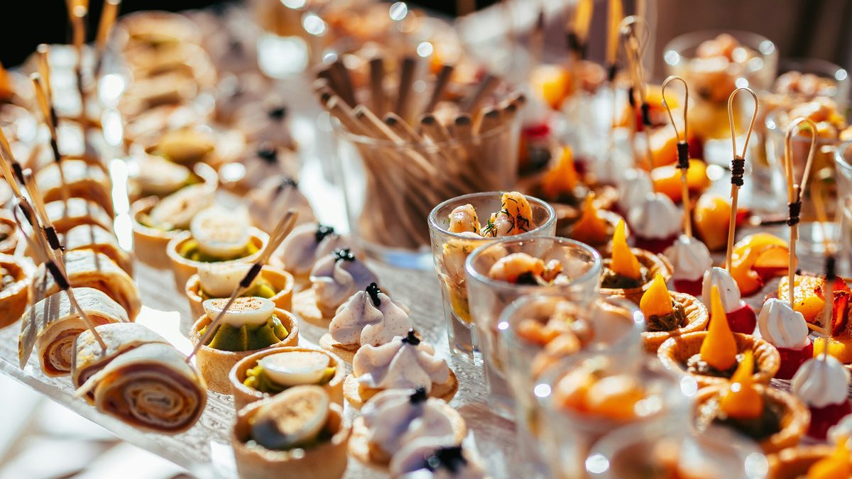 Catering voorbeeld fingerfood