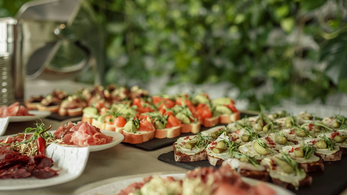 Jubileum fingerfood catering